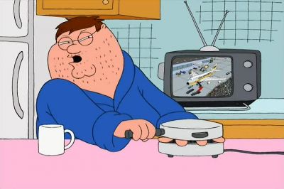Hey, I just got a crazy idea! - Family Guy
