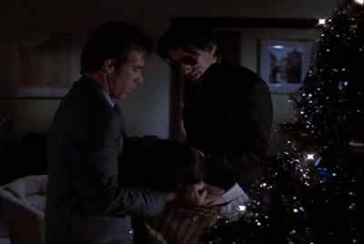 Hey, I think I hear
Santa Claus outside. - Moonlighting