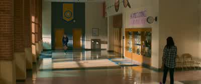 - Hey. - I thought you had calculus fifth period. - Spider Man: Homecoming