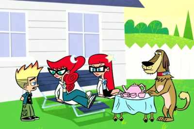 Hey, I wanted to say I'm sorry - Johnny Test