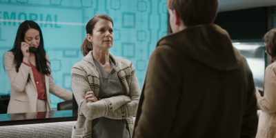 - Hey. I'm glad you came. - Transplant