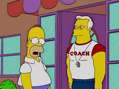 Hey, I'm Homer Simpson.
I live next door. - The Simpsons