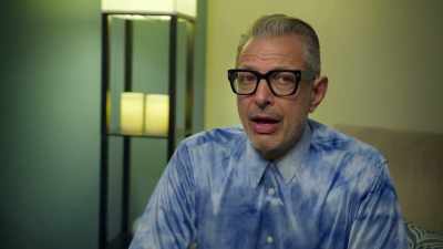 Hey, I'm just thinking, now
that there are people literally - The World According to Jeff Goldblum