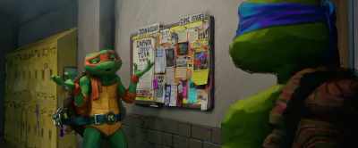 Hey, I'm Michael Angelo. Perfecto. - Teenage Mutant Ninja Turtles: Mutant Mayhem