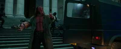 Hey! I'm on your side! - Hellboy