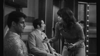 - Hey.
- Is this necessary? - Late Night with the Devil