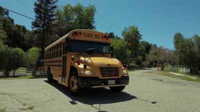 Hey, this isn't the way to
school. What's going on, man? - The Legend of Catclaws Mountain