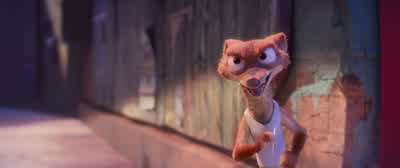 Hey if it isn't Flopsy the CopsyWe both know those weren't moldy onionscaught you stealingWhat were you gonna do withthose Night Howlers WezzletonIt's Weaselton Duke WeaseltonAnd ain't talking rabbitAnd there ain't nothing you can do to make meIce him - Zootopia