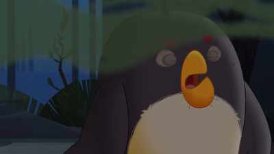 Hey, is it just me,
or does the air smell acrid? - Angry Birds: Summer Madness