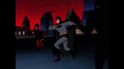 Hey, it's a free rooftop, isn't it? - The New Batman Adventures