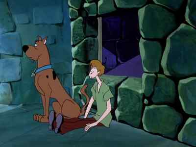 Hey, it's an old torture chamber.
Look over there. - Scooby-Doo, Where Are You!
