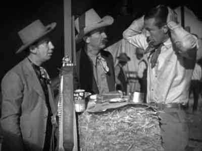 Hey, if it's for keeps,
you got to get down on your knees - The Cowboy and the Lady