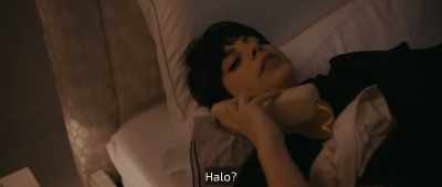 Hey, it's me.
I just had a hell of a night. - Halston