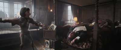 - Hey, it's starting, Julius! Oh, dear.
- The first guests are here. - Hui Buh and the Witch's Castle