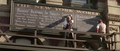 Hey Jack when I walk does it look like I'm fakin' it - Newsies