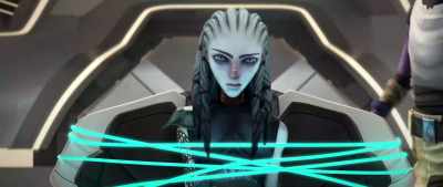 Hey, Janeway,
does this ship have a brig? - Star Trek: Prodigy