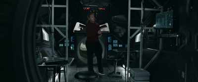 Hey, Jim. Who the fuck is on my ship? - Stowaway