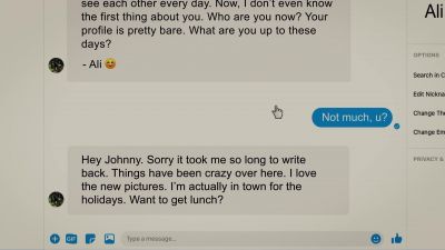 "Hey, Johnny.
Sorry it took so long to reply. - Cobra Kai