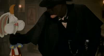 Hey, Judge, what should we do with the wallflower? - Who Framed Roger Rabbit