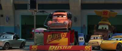 Hey... just focus on what
you're here to do kid - Cars 3