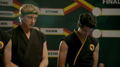 Hey, kick that pansy bitch in the face. - Cobra Kai
