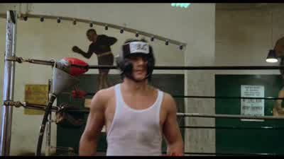 Hey, kid, carry this, will you? - Rocky II