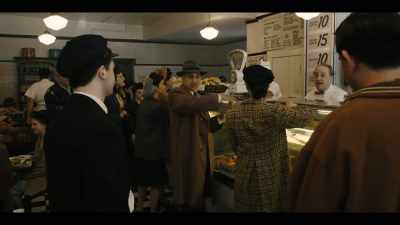 Hey, kid. Keep a sharp eye
he don't try to thumb the scale. - The Plot Against America