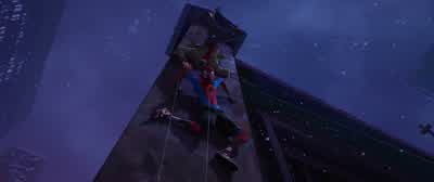 - Hey, kid. - Spider Man: Into the Spider Verse