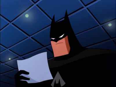 Hey, kid, what are you doing?
You almost got us all killed. - The New Batman Adventures