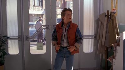 Hey, kid.
What'd you do? Jump ship? - Back to the Future