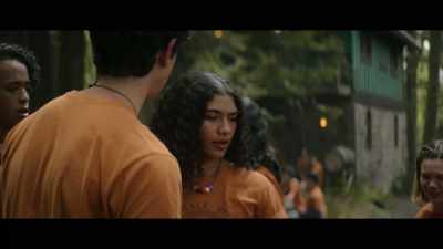 Hey. Knock it off, Clarisse.
It's like his first day, come on. - Percy Jackson and the Olympians