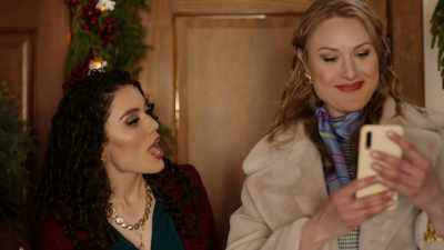 Hey, you know I slipped
an invite to our small business - Six Degrees of Santa