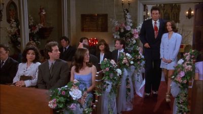 - Hey, Kramer, over here.
- I'd just as soon not sit next to you. - Seinfeld