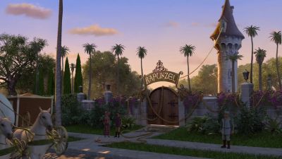 Hey, ladies! Nice day for a parade, huh?
You working that hat. - Shrek 2