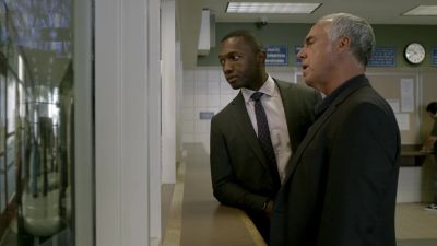 Hey. LAPD. Detectives
Bosch and Edgar here - Bosch