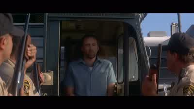 - Hey, Larkin, who's that guy? - Con Air