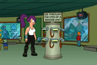 Hey, let me try it! - Futurama