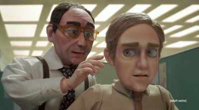 Hey, little guy.
What the hell, Dwyer? - The Shivering Truth