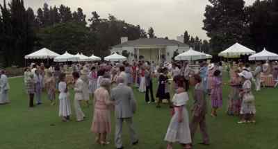 Hey, look! A grass party. - Roller Boogie