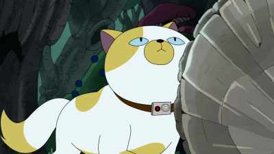 Hey. Look at this log
perfectly blocking our path. - Adventure Time: Fionna & Cake