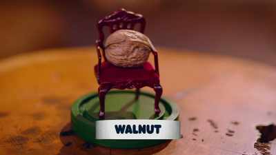 Hey, look who it is,
it's walnut. - Baking It