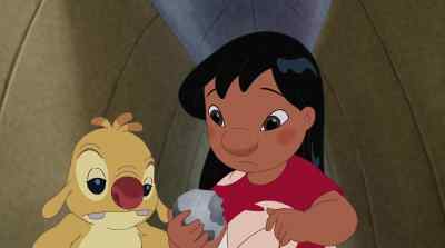 Hey, this looks like
Pleakley's rock, - Leroy &amp; Stitch