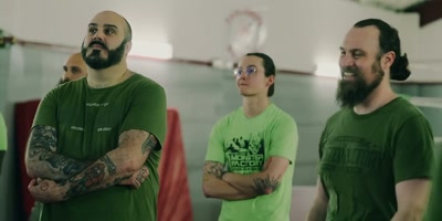 "Hey,make sure you have your green shirt." - Monster Factory