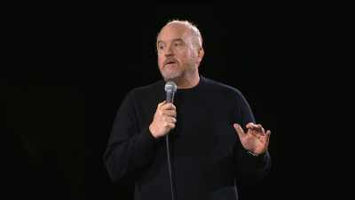 Hey, man, get me down from here! Just kidding... - Louis C.K. : Back to the Garden