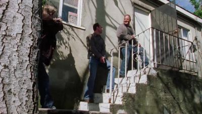 Hey man we got a warrant Just my winning smile - The Shield