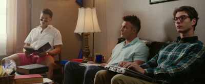 Hey, man, I'm John.
Welcome. I'm your roommate, so. - Heart of Champions