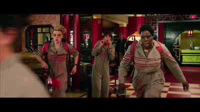 Hey that man went out the wrong door - Ghostbusters