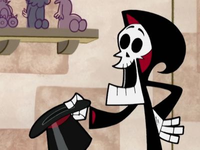 HEY, MANDY, WATCH
ME PULL A WEREWOLF
OUT OF MY HAT. - The Grim Adventures of Billy and Mandy
