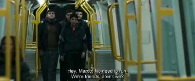Hey, Marco! No need to run.
We're friends, aren't we? - The Marco Effect