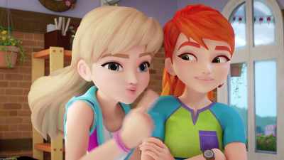 Hey, maybe we can add
one of your paintings - LEGO Friends: Girls on a Mission